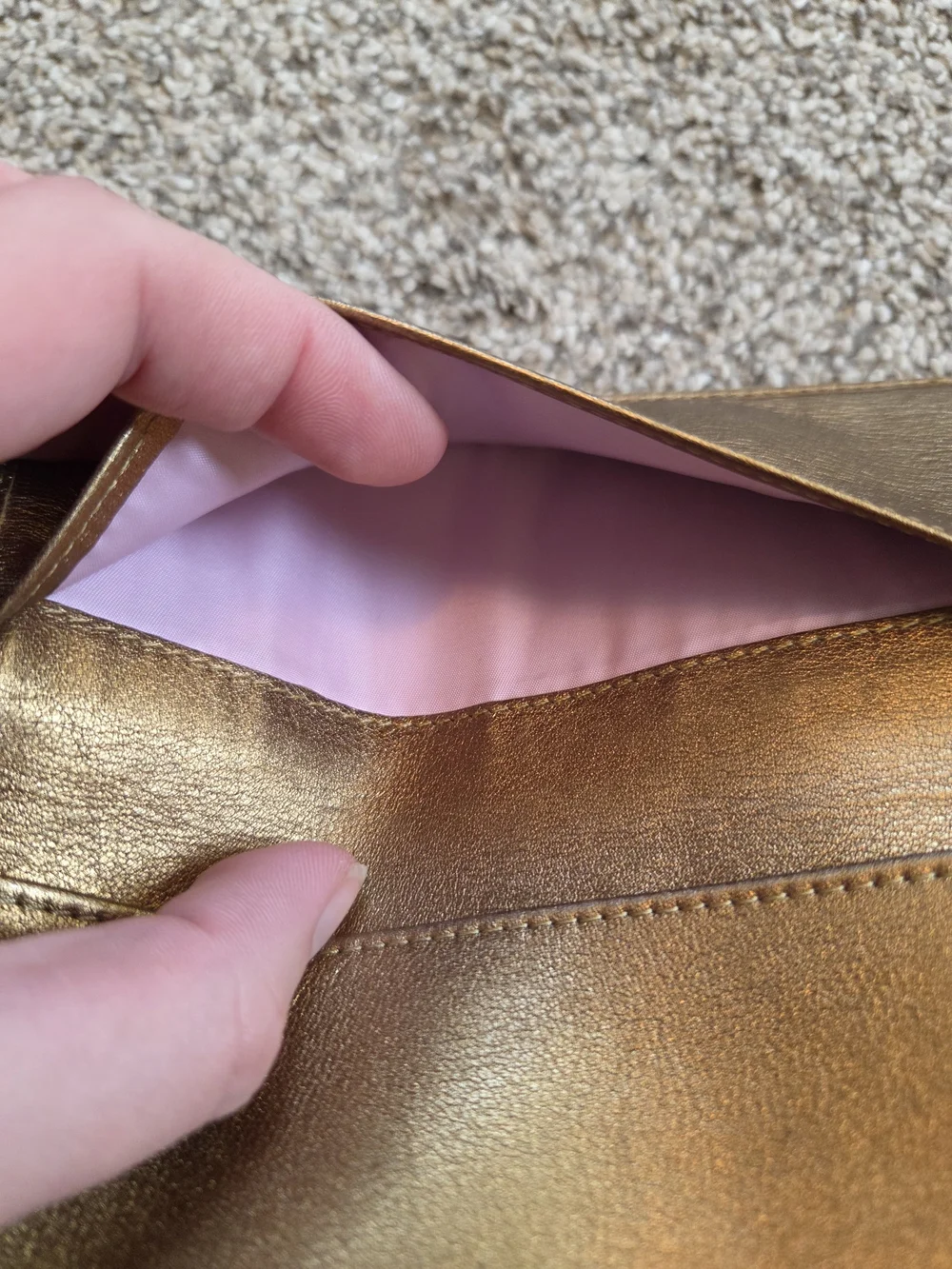 Vintage Y2K Coach Signature Wallet Set • Metallic Gold Canvas Bundle